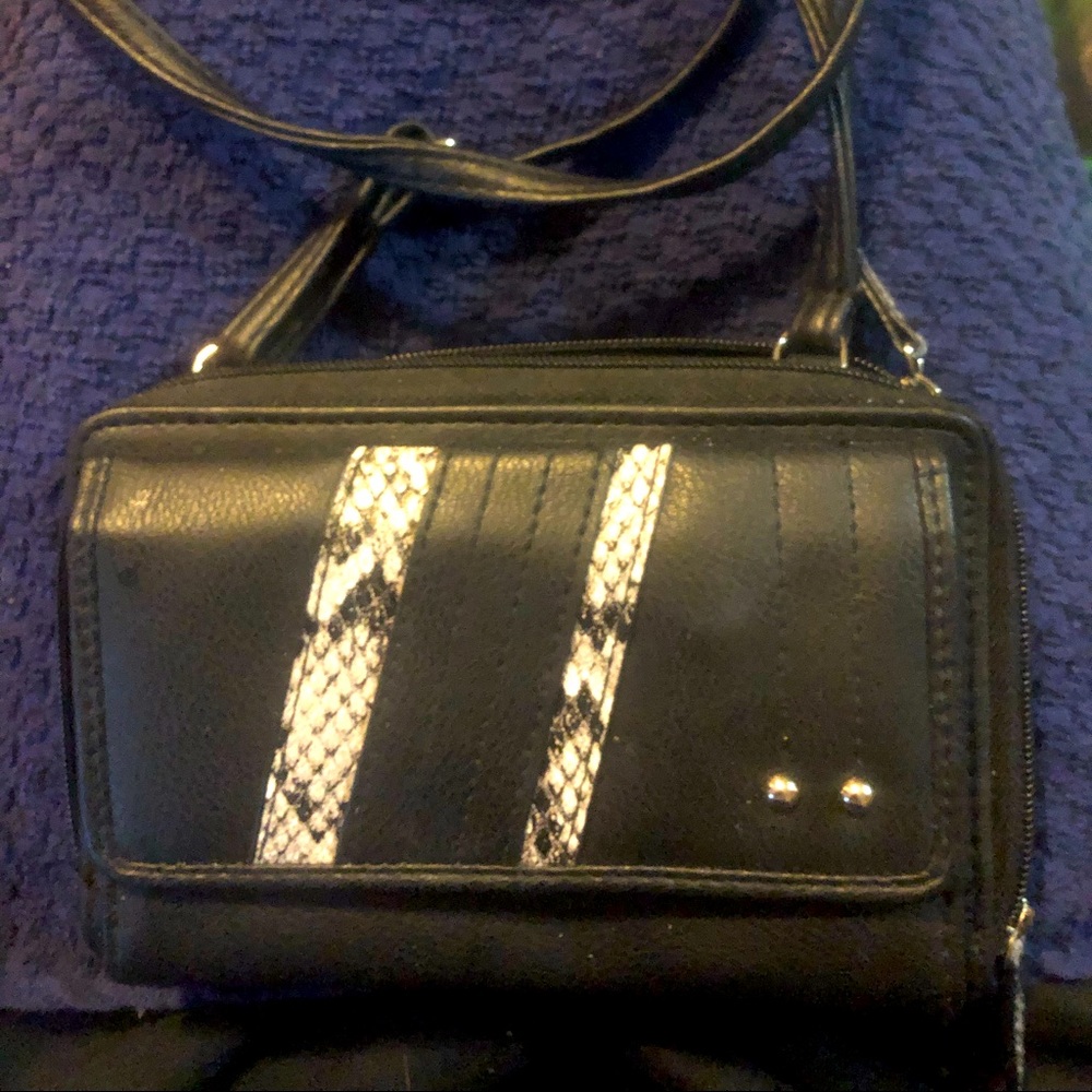 Clutch with strap